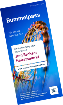 Cover des Flyers zum Bummelpass